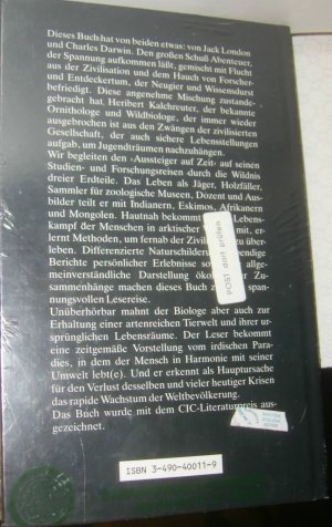 gebrauchtes Buch – Heribert Kalchreuter – Zurück in die Wildnis (NEU in Folie)  - jagdliche Abenteuer in Alaska, Afrika und Asien