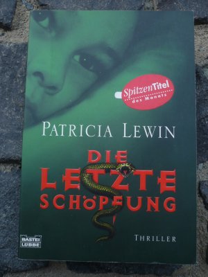 gebrauchtes Buch – Patricia Lewin – Die letzte Schöpfung