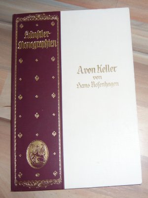 antiquarisches Buch – Hans Rosenhagen – Albert von Keller - Künstler-Monographie