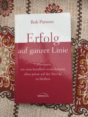 gebrauchtes Buch – Rob Parsons – ERFOLG AUF GANZER LINIE