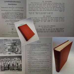 antiquarisches Buch – Anthropophyteia. Jahrbücher für Folkloristische Erhebungen und Forschungen zur Entwicklungsgeschichte der geschlechtlichen Moral, IV. Band 1907 * n u m e r i e r t e s   E x p l .   m i t   D r u c k v e r m e r k   " P r i v a t d r u c k :   n  u r   f ü r   G e l e h r t e ,   n i c h t   f ü r   d e n   B u c h h a n d e l   b e s t i m m t "