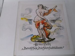 Deutsches Dichterjubiläum. a facsimile in color and in halftone