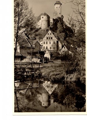 Ansichtskarte Burg Veldenstein, um 1940/50