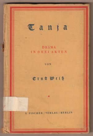 Tanja. Drama in drei Akten.