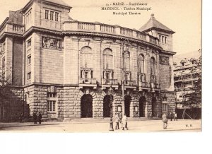 Ansichtskarte Mainz, Stadttheater, um 1910/20