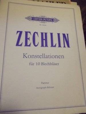 Konstellationen für 10 Blechbläser. Partitur. Autograph-Edition.