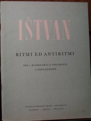 Ritmi ed antiritmi per 2 Pianoforti E Strumenti A Percussione Rhythmus und Antirhythmus für 2 Klaviere und SchlagzeugRhythms and Antirhythms for Two Pianos […]