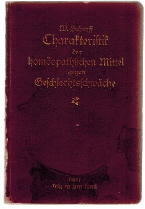 Charakteristik der wichtigsten homöopathischen Mittel, welche gegen die Folgen geschlechtlicher Verirrung (Geschlechtsschwäche) wie übermäßigen Geschlechtsgenusses […]