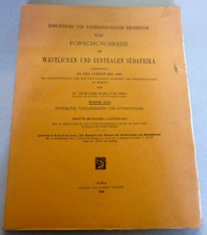 Zur Kenntnis des Körpers der Hottentotten und Buschmänner. Mit 16 Abbildungen und 5 Kurvendarstellungen im Text und 18 Heliogravüre-Tafeln. (= Denkschriften der Medizinisch-Naturwissenschaftlichen Gesellschaft zu Jena, Band 17: Zoologische und Anthropologische Ergebnisse einer Forschungsreise im westlichen und zentralen Südafrika, ausgeführt in den Jahren 1903-1905. Fünfter Band - Systematik, Tiergeographie und Anthropologie. Dritte Lieferung.)