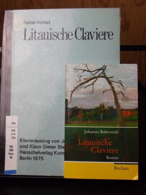 Litauische Claviere Oper für Schauspieler in 8 Bildern; conatum 59 / Klavierauszug Nach d. gleichn. Roman von Johannes Bobrowski, beigelgt