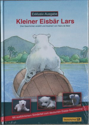 Sonderausgabe mit Briefmarken: Kleiner Eisbär Lars. Drei Geschichten (wohin fährst du / und der Angsthase / rettet die Rentiere). Original eingeschweißt