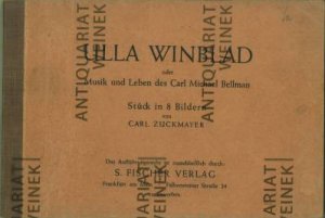 Ulla Winblad oder Musik und Leben des Carl Michael Bellmann., Stück in 8 Bildern.