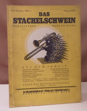 Das Stachelschwein. Jahrgang 1925, Heft 17.