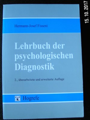 Lehrbuch der psychologischen Diagnostik