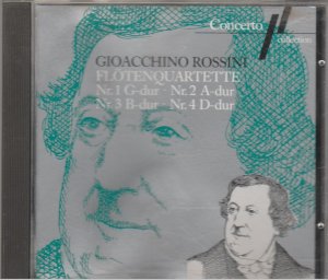 gebrauchter Tonträger – Gioacchino Rossini – Flötenquartette 1-4