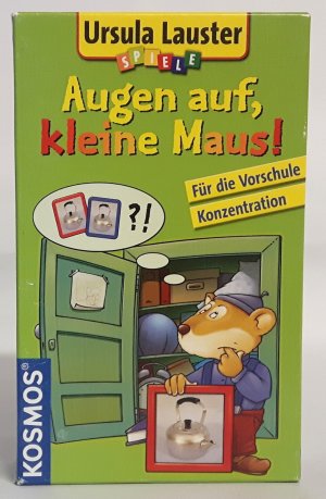 gebrauchtes Spiel – Ursula Lauster – Augen auf, kleine Maus!  2005 Kosmos Verlag -  für 2 - 4 Spieler - ab 5 Jahren - Spieldauer 15 Minuten