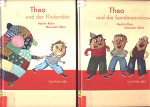 gebrauchtes Buch – Klein, Martin, Olten – 1,75 €/ Buch Paket 2 Bücher: Theo und der Flickenbär; Theo und die Sandmannshow