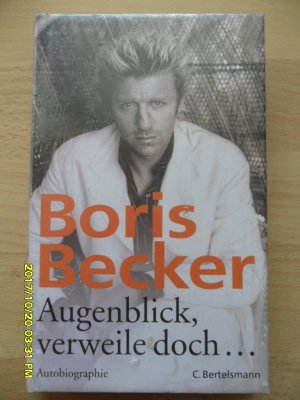 gebrauchtes Buch – Boris Becker – Augenblick, verweile doch...