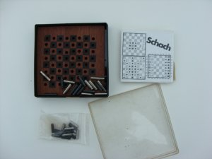 gebrauchtes Spiel – Taschenspiel Schach (Steckspiel)