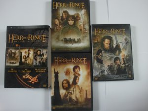 Der Herr der Ringe: Spielfilm Trilogie - Die Gefährten + Die zwei Türme + Die Rückkehr des Königs - Peter Jackson Mittelerde Zyklus
