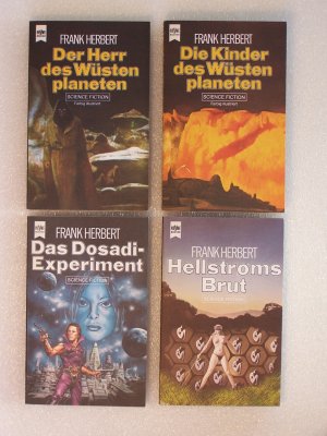 Das Dosadi-Experiment. + 3 weitere SF-Bücher v. F. Herbert