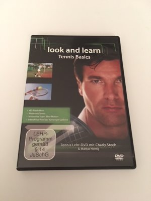 gebrauchter Film – DVD look and learn - Tennis Basics mit Charly Steeb