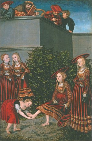 gebrauchtes Buch – Guido Messling – Die Welt des Lucas Cranach: ein Künstler im Zeitalter von Dürer, Tizian und Metsys; (1472 - 1553)