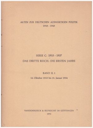 Akten zur deutschen auswärtigen Politik 1918-1945“ – Bücher