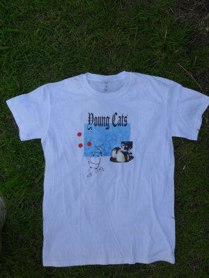 Young Cats'  T-shirt by Lucien