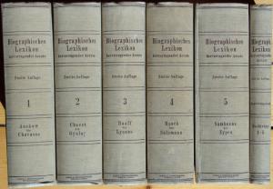 Biographisches Lexikon der hervorragenden Ärzte aller Zeiten und Völker. Zweite Auflage, durchgesehen und ergänzt von W. Haberling, F. Hübotter und H. […]