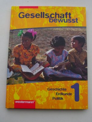 gebrauchtes Buch – Gesellschaft bewusst / Gesellschaft bewusst - Gesellschaftslehre für Gesamtschulen - Gesellschaftslehre für Gesamtschulen / Schülerband 5 / 6