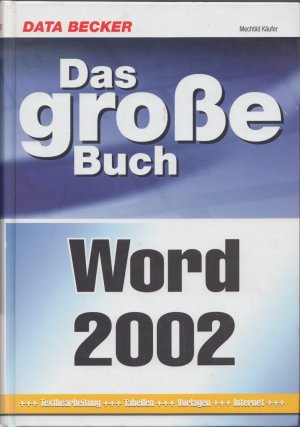 Das große Buch Word 2002