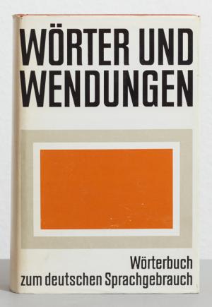 gebrauchtes Buch – Agricola, Erhard  – Wörter und Wendungen: Wörterbuch zum deutschen Sprachgebrauch