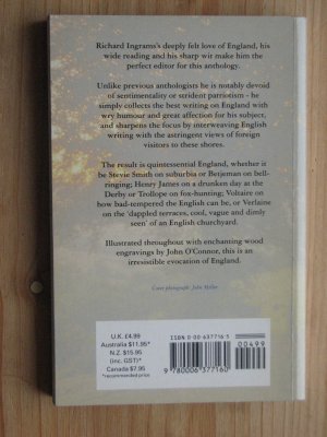 gebrauchtes Buch – Richard Ingrams – England - an Anthology