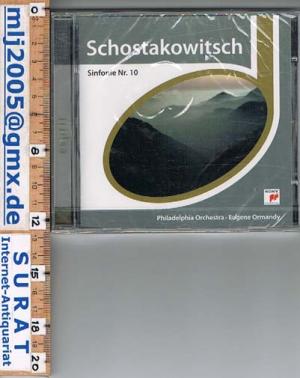 gebrauchter Tonträger – Eugene Ormandy – Schostakowitsch Sinfonie Nr. 10 e-Moll, op. 93. Philadelphia Orchestra.