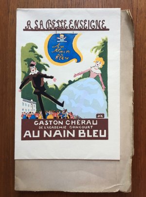 antiquarisches Buch – Gaston Chérau / André Hellé (1871-1945) Illustrationen  – Au nain bleu - unbeschnittenes Exemplar Nr. 95/150 (Exemplaire sur Hollande)