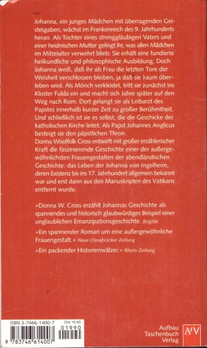 gebrauchtes Buch – Cross, Donna W – Die Päpstin