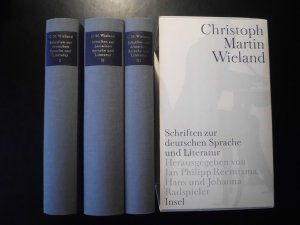 gebrauchtes Buch – Wieland, Christoph Martin – Werke in Einzelausgaben: Schriften zur deutschen Sprache und Literatur