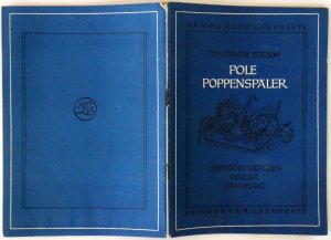 gebrauchtes Buch – Theodor Storm – Pole Poppenspäler Hamburger Lesehefte Nr. 1