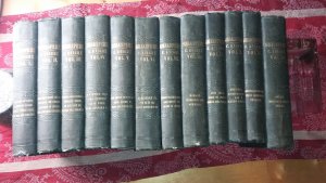 antiquarisches Buch – Shakespeare, William, 1564-1616 – The comedies, histories, tragedies, and poems of William Shakspere (Shakespeare) / Edited by Charles Knight., vol.1 - Vol.12 (I-XII) Second edition 1842-1844 (complete)