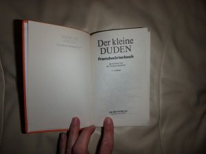 gebrauchtes Buch – Der kleine Duden / Fremdwörterbuch