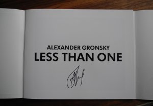 gebrauchtes Buch – Alexander Gronsky – Less than one (Special Edition + Print)