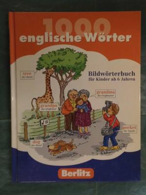 gebrauchtes Buch – 1000 englische Wörter - Bildwörterbuch für Kinder ab 6 Jahren