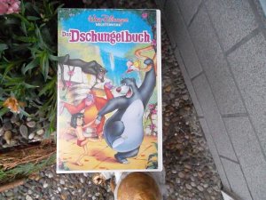 gebrauchter Film – Das Dschungelbuch, Walt Disney-Zeichentrick-Klassiker, gut erhaltene "VHS-Kassette"