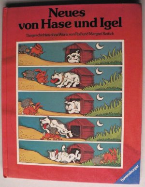 gebrauchtes Buch – Rettich, Rolf/Rettich – Neues von Hase und Igel - Tiergeschichten ohne Worte