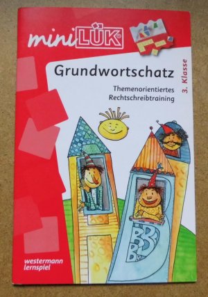 gebrauchtes Buch – Eva Odersky – miniLÜK - Deutsch / Grundwortschatz 3. Klasse: Themenorientiertes Rechtschreibtraining