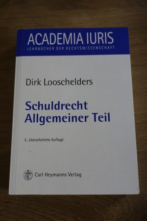 Schuldrecht Allgemeiner Teil