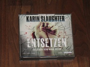 gebrauchtes Hörbuch – Karin Slaughter – Entsetzen (6 CDs, 400 min.)