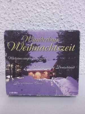 Wunderbare Weihnachtszeit 3 CD - Box - Weltstars / Chöre / deutsche Lieder