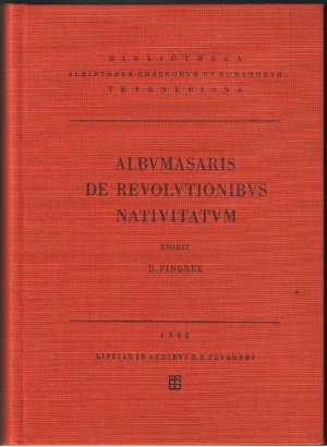 Albumasaris De Revolutionibus Nativitatum